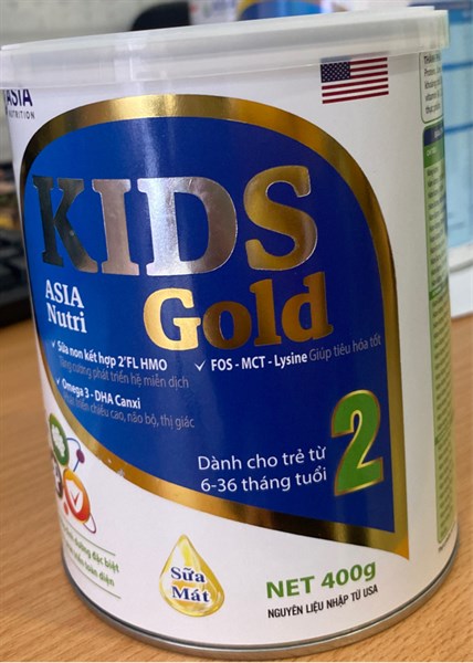 Sữa Nutri Kids Gold 2 - 400g (Cho trẻ từ 6 - 36 tháng tuổi) - Asia