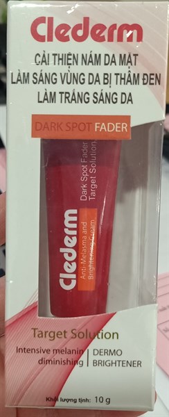 Clederm 10g (Cải thiện nám, sạm da và làm sáng da) - Thái Lan