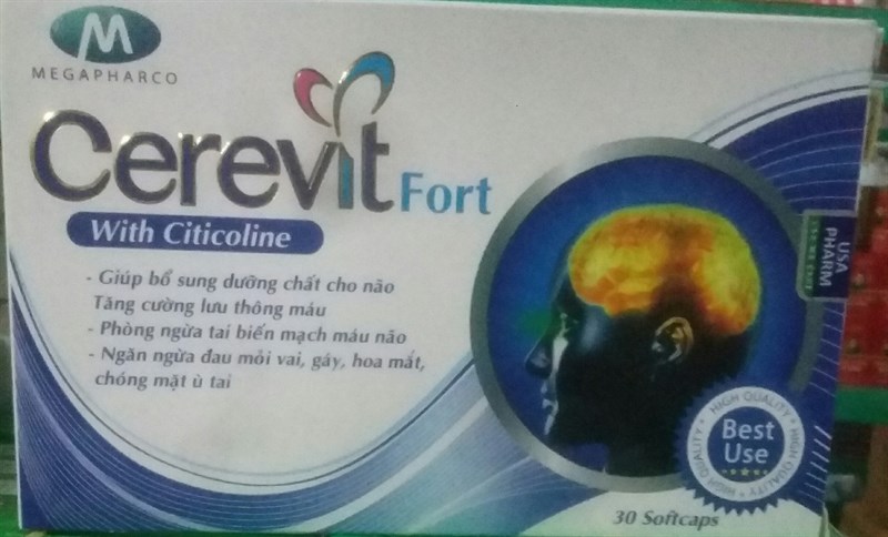 Cerevit fort (H*3vỉ*10viên) - Mega