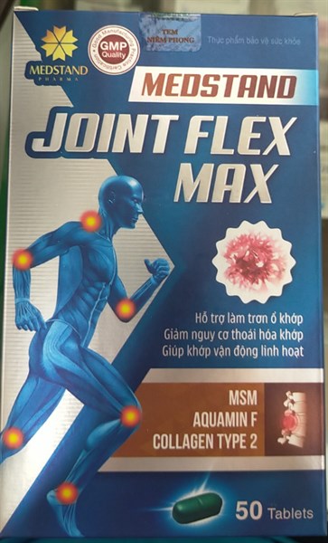 Joint Flex Max (Hỗ trợ làm trơn ổ khớp) (Lọ 50 viên) - Herbitech/Medstand (Không xuất)