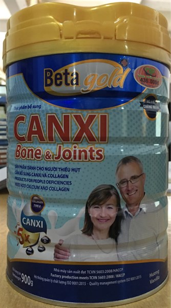 Beta gold - Canxi Bone&Joints 900g (bổ sung canxi và collagen - từ 35 tuổi trở lên) - MD Group