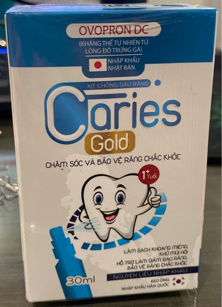 Xịt chống sâu răng Caries Gold 30ml - Hoàng Hải Phát