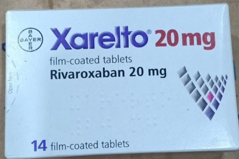 Xarelto 20mg (Thuốc dự phòng đột quỵ và thuyên tắc mạch toàn thân) (H*1vỉ*14viên) - Bayer/Germany