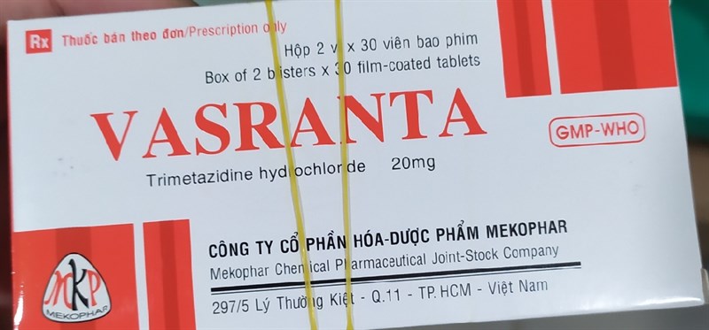 Vasranta 20mg (H*2vỉ*30viên) - MEKOPHA