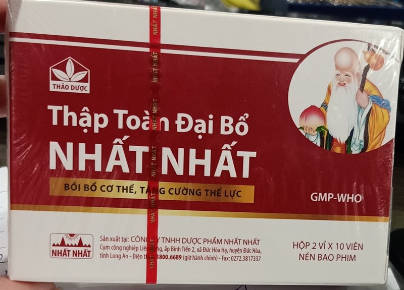 Thập toàn đại bổ Nhất Nhất (H*2vỉ*10viên) - Nhất Nhất