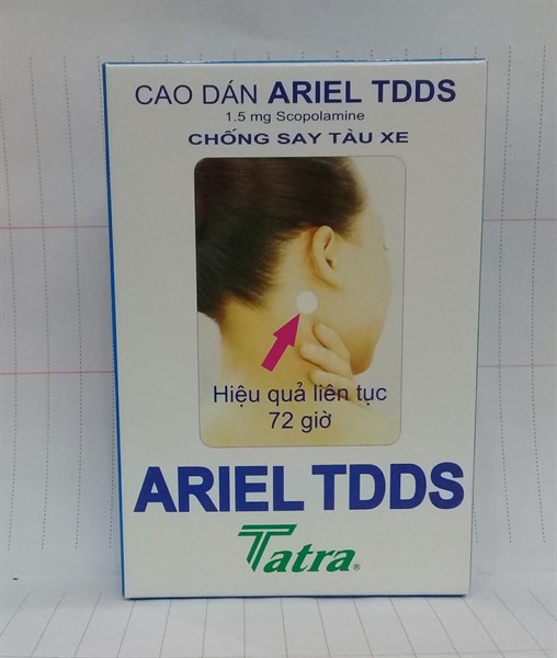 Cao dán chống say Ariel (H*2miếng) - Tatra