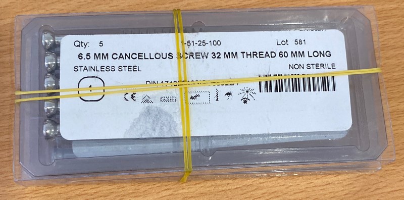 Vít xốp 6,5 ren 32 dài 60mm - Pakistan