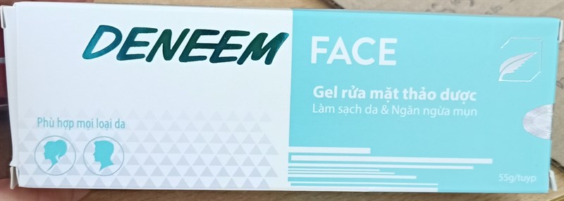 Deneem Face 55g (Gel rửa mặt và ngăn ngừa mụn) - Dược mỹ phẩm SJK