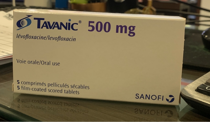 Tavanic 500mg (Levofloxacin) (Hộp 5 viên) - France