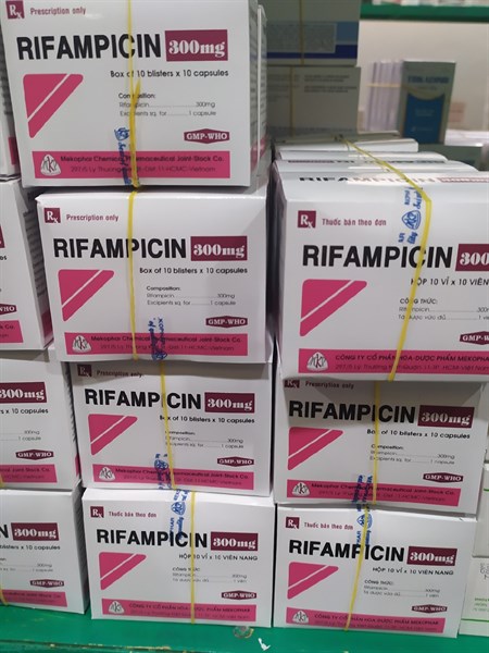 Rifampicin 300mg (H*10vỉ*10viên) - Mekophar