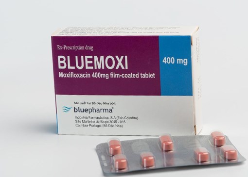 Bluemoxi (Moxifloxacin 400mg) (H*1vỉ*7viên) - Bồ Đào Nha