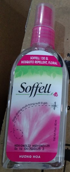 Xịt chống muỗi Soffel hương hoa (lọ 80ml) - Indonesia / Đông Dương 2