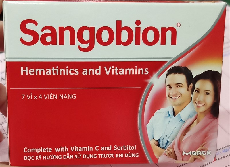 Sangobion (Hộp 7 vỉ x 4 viên) - Indonesia