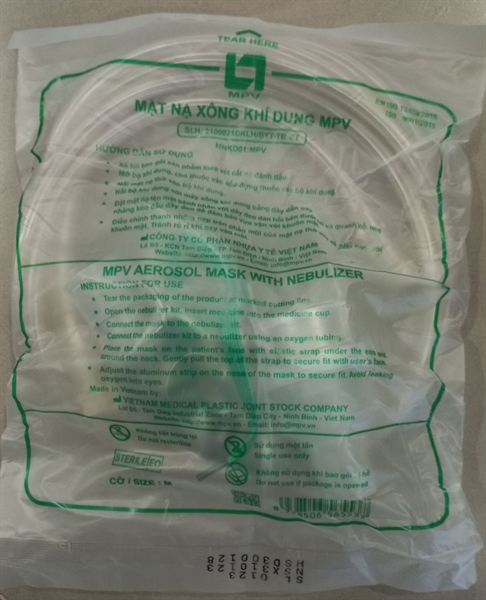 (Mask) Mặt nạ xông khí dung MPV - Y tế Việt Nam