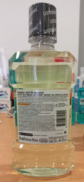 Nước súc miệng Listerine Green tea 750ml (Kiện 12 chai) - Thái Lan 2