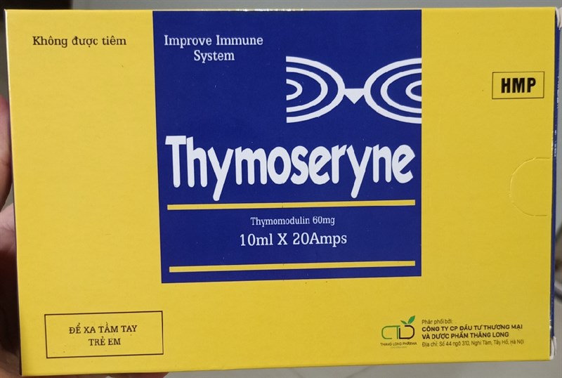 Thymoseryne (Tăng cường sức đề kháng) (H*20ống*10ml) - Hải Minh