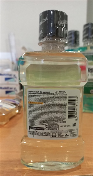Nước súc miệng Listerine Green tea + Gum Protect 250ml (Kiện 24 chai) - Thái Lan 2