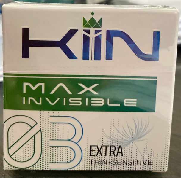 BCS KIIN Max Invisible (Trắng) (Trơn, siêu mỏng) (Hộp 3 cái)