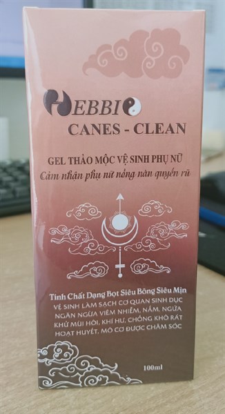 Gel thảo mộc VSPN Hebbio canes clean 100ml - Alba