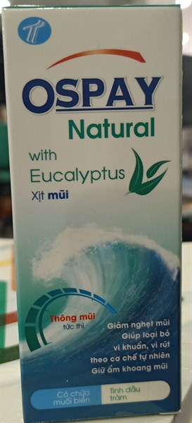 Xịt mũi Ospay Natural 15ml - Trường Thọ