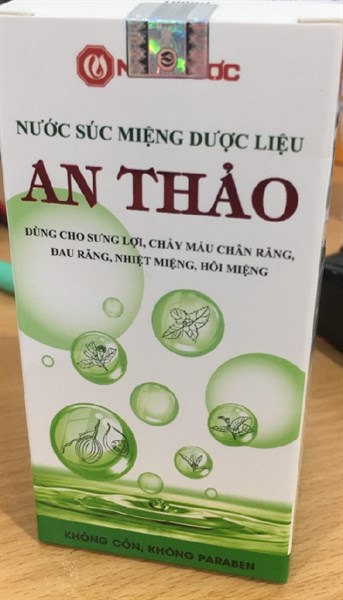 Nước súc miệng dược liệu An thảo 100ml - Nam Dược