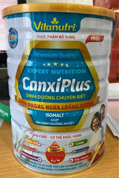 Vitanutri canxi plus (cho người 19 tuổi trở lên; người cao tuổi) 900g - Hoàng Trung Kha 2