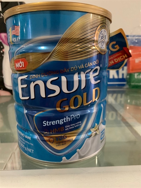 Sữa Ensure Gold ít ngọt hương Vani 800g (Thùng 12 hộp) - Singapore 2