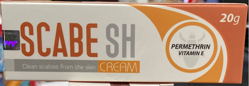 Kem ghẻ Scabe SH 20g - Song Hân