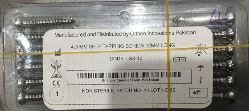 Vít cứng 4.5 dài 32.0mm - Pakistan