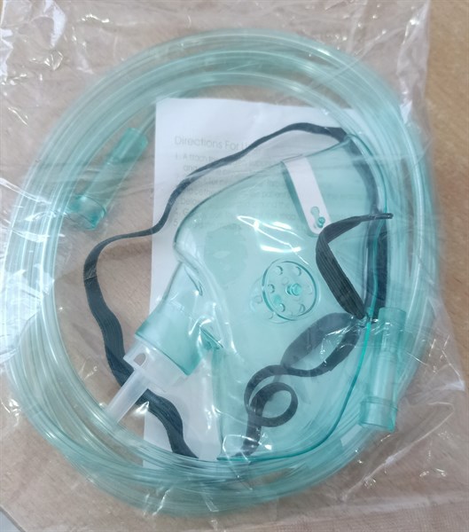 Mask thở oxy người lớn (Oxygen Mask) - TQ 2