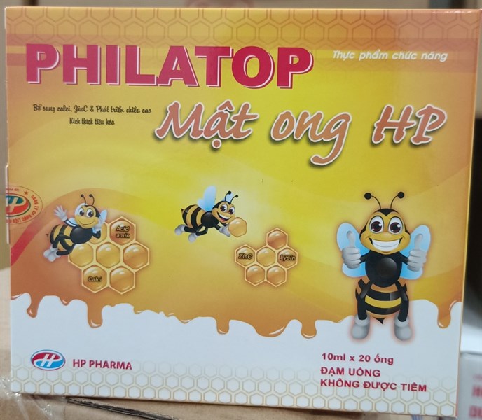 Philatop Mật ong HP (H*20ống*10ml) - HP Pharma