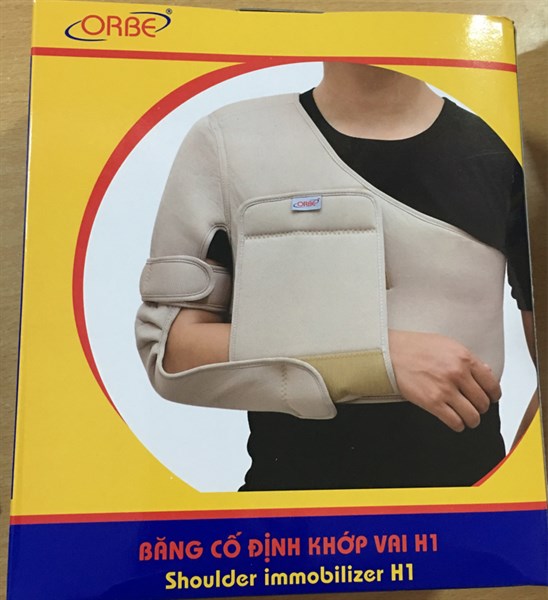 Băng cố định khớp vai trái H1 cỡ L - VTYT Hà Nội