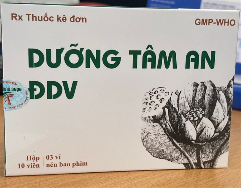 Dưỡng tâm an ĐDV (H*3vỉ*10viên) - Đông Dược Việt