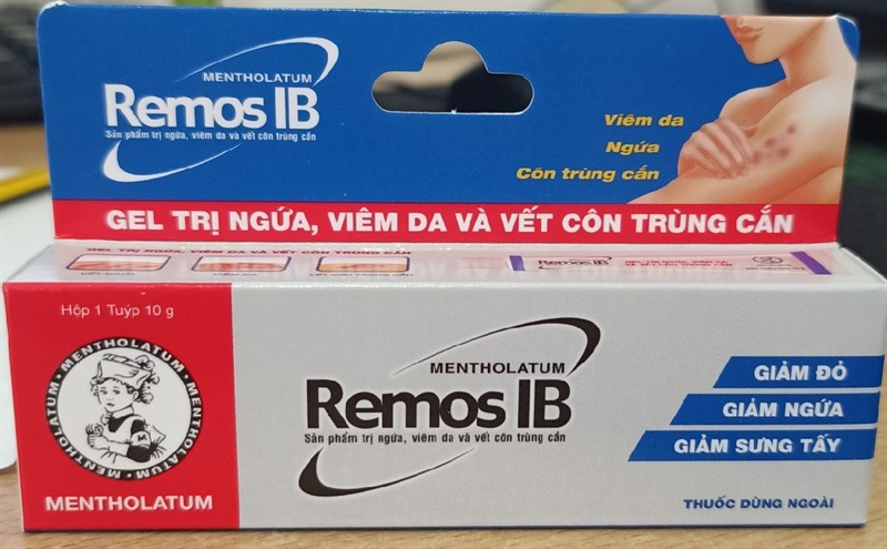 Thuốc bôi trị ngứa Remos IB 10g - Rohto/VN