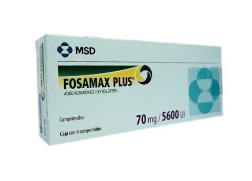 Fosamax pluss 70mg/5600 (H*1vỉ*4viên) - Tây Ban Nha