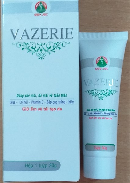 Vazerie 30g (Giữ ẩm và tái tạo da) - Hóa dược VN (Tub)