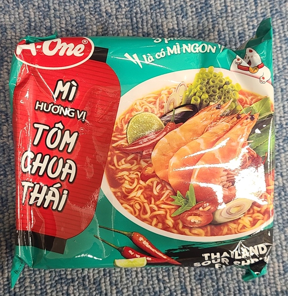 Mì AONE Tôm Chua Thái・AONE タイサワーシュリンプヌードル