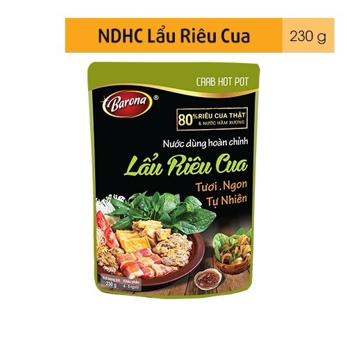 NƯỚC DÙNG HOÀN CHỈNH BARONA-LẨU THÁI