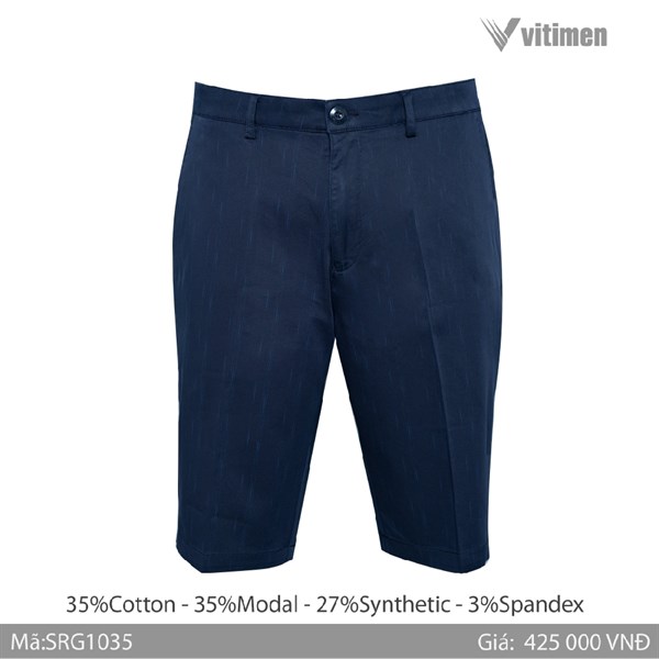 Quần short kaki Vitimen SRG4251033(425) kiểu dáng regular fit