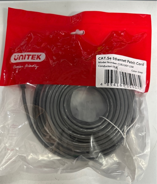 Cáp Mạng Lan Bấm Sẵn Unitek 15m