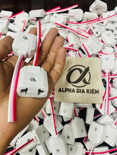 Phích cái âm dùng cho camera - 220v có dây 15cm - 10 tặng 1