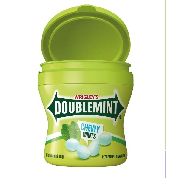 Doublemint Chewy Mints - Hương Bạc Hà (80g)