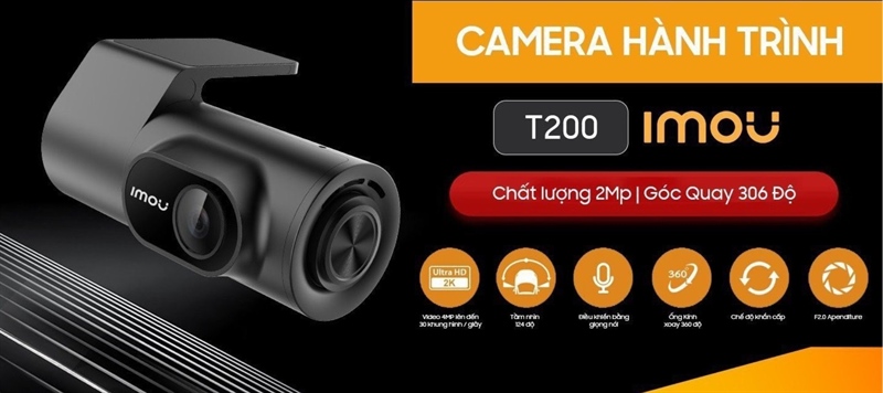CAMERA HÀNH TRÌNH IMOU T200 Wifi - Full HD - bh 12 tháng