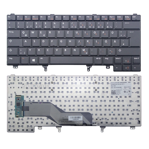 Bàn Phím Dell Latitude E6220, E6230, E6320, E6330, E6420, E6430, E6440, E5420, E5430(có mạch) --- BH 6th - Ảnh 1