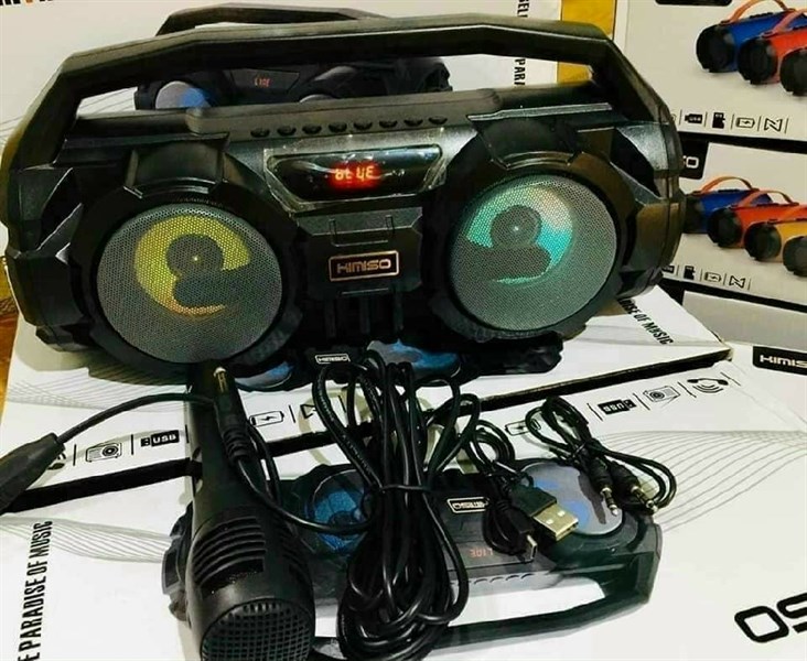 Loa bluetooth -KM_S1 Kèm mic có dây_ BH 6th