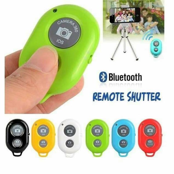 Nút bấm Bluetooth chụp hình - test