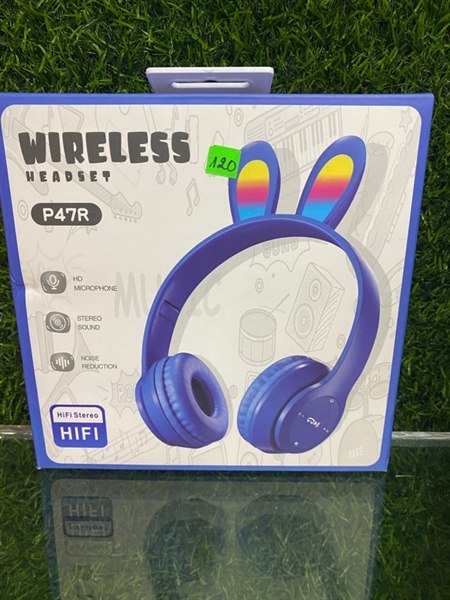 TAI NGHE KHÔNG DÂY KẾT NỐI BLUETOOTH P47 CÓ KHE CẮM THẺ NHỚ LOẠI CHỤP TAI P47