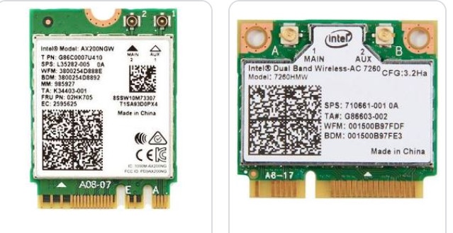 Card Wifi gắn trong cho Laptop máy bộ - bh 03 tháng