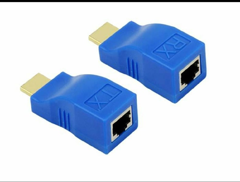 Kéo dài HDMi qua cổng Lan 30m (cat 6) - test