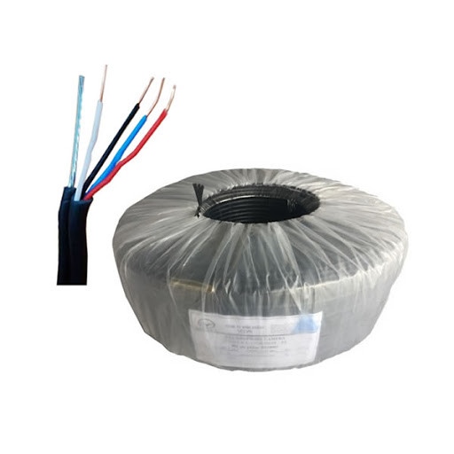 Cáp viễn thông 4 lõi có cường lực KADITA LẺ - Cuộn 500M - 1350k